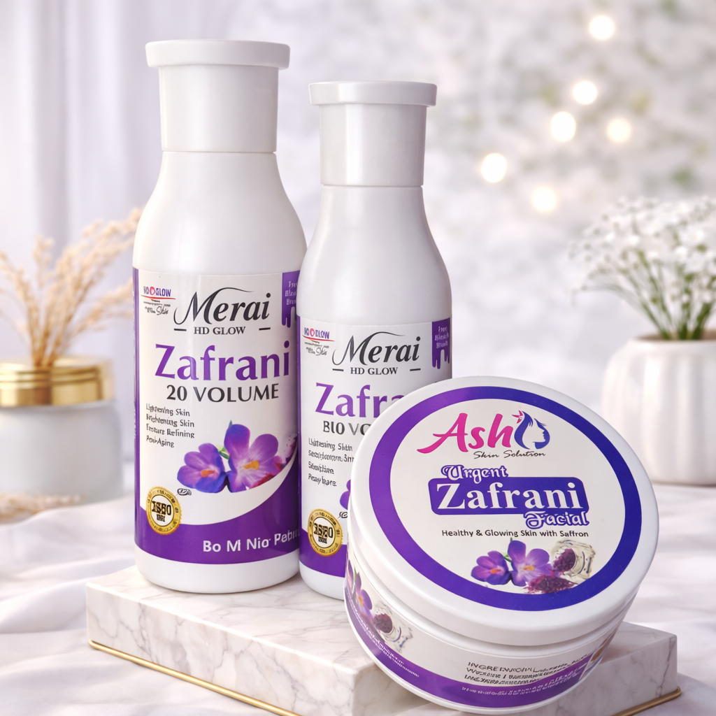 Merai HD Glow Zafrani Facial & Skin Polish (Pack of Two)