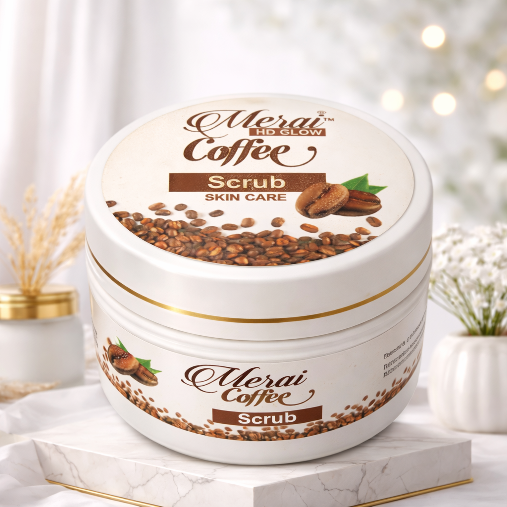 Merai HD Glow Coffee Scrub