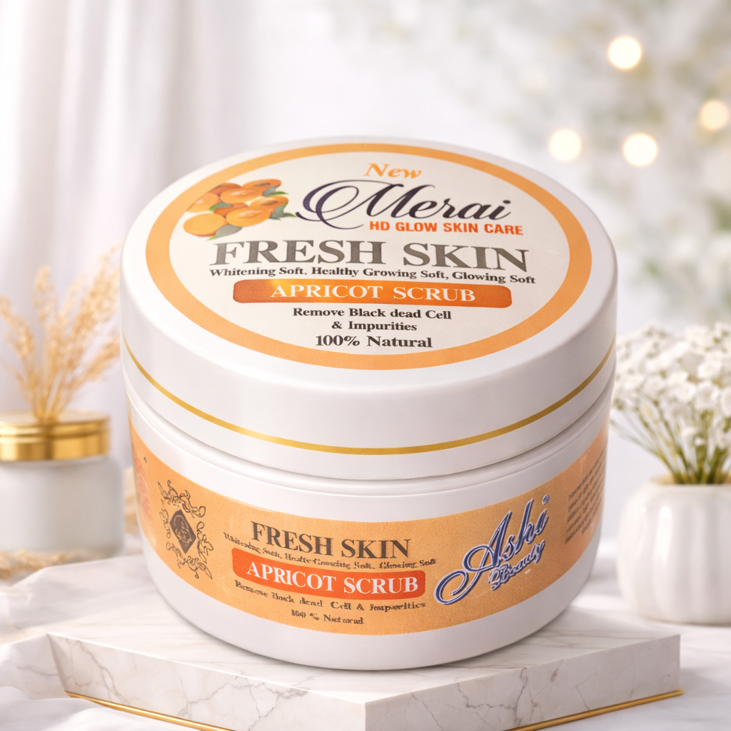Merai HD Glow Fresh Skin Apricot Scrub