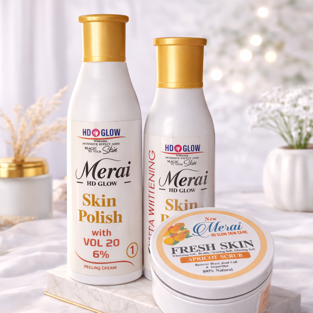 Skin polish and Apricot Scrub